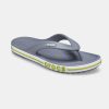 Crocs Bayaband Flip - כפכף באיה באנד בצבע אפור כהה/ירוק