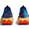 ⁦Hoka Carbon X3 - נעלי ספורט הוקה קרבון איקס 3 בצבע כתום בהיר כחול ים לגברים⁩ – תמונה ⁦6⁩