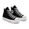 ⁦נעלי אולסטאר פלטפורמה שחורות גבוהות ALLSTAR⁩ – תמונה ⁦5⁩