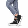 נעלי אולסטאר פלטפורמה שחורות גבוהות ALLSTAR