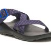 ⁦סנדלי צ'אקו CHACO Z1 CLASSIC SANDAL כחול כהה הדפסים⁩ – תמונה ⁦5⁩