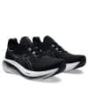 ⁦BLACK& white ASICS GEL NIMBUS 26 - נעלי אסיקס נימבוס 26 נשים⁩ – תמונה ⁦3⁩