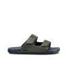 ⁦REEF CUSHION TRADEWIND GREY OLIVE כפכפי גברים ריף⁩ – תמונה ⁦2⁩
