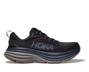 HOKA Bondi 8 - נעלי ספורט גברים הוקה בונדי 8 בצבע שחור/נייבי כהה