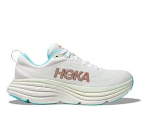 HOKA Bondi 8 - נעלי ספורט נשים הוקה בונדי 8 בצבע פרוסט/רוז גולד