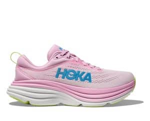 HOKA Bondi 8 - נעלי ספורט נשים הוקה בונדי 8 בצבע ורוד/כחול מים