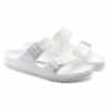 ⁦Birkenstock Arizona EVA White בירקנשטוק כפכפי נשים אריזונה לבן רצועות⁩ – תמונה ⁦9⁩