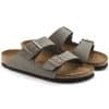 ⁦בירקנשטוק כפכפי גברים אריזונה סטון Birkenstock Arizona Birko-Flor Nubuck Stone⁩ – תמונה ⁦10⁩