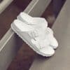 ⁦Birkenstock Arizona EVA White בירקנשטוק כפכפי נשים אריזונה לבן רצועות⁩ – תמונה ⁦2⁩