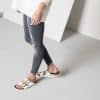 ⁦בירקנשטוק כפכפי נשים אריזונה לבן Birkenstock Arizona BS White⁩ – תמונה ⁦8⁩