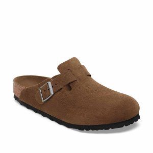 בירקנשטוק כפכפי נשים בוסטון חום Birkenstock Boston BS Dark Tea