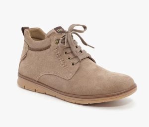 Trak - נעלי טראק לגברים דגם צ'ייס בדגם בז' זמש