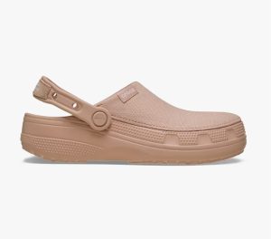 Crocs Classic Crafted Clog - כפכפי קלוג קרוקס קראפטד בצבע ורוד קרמל