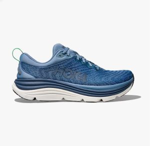 HOKA Gaviota Wide 5 - נעלי ספורט גברים הוקה גביוטה 5 רחבות בצבע כחול ענן/כחול רעם