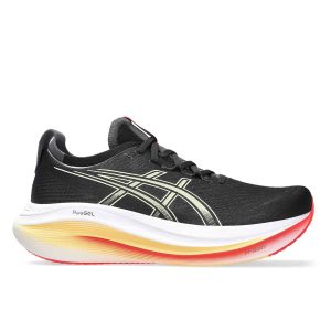 Asics Gel Nimbus 27 Men Khaki  אסיקס נעלי ריצה לגברים נימבוס 27 צבע שחור אדום