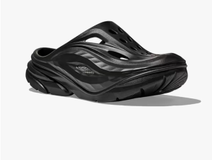 HOKA ORA Mule - כפכפי לייף סטייל והתאוששות בצבע שחור