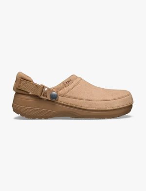 Crocs Classic Crafted Vegan Suede Clog