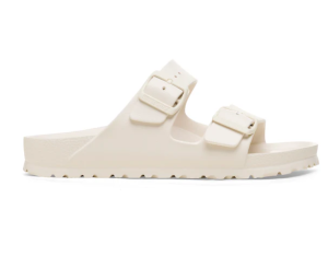 Birkenstock Arizona EVA Eggshell בירקנשטוק כפכפי נשים אריזונה שמנת רצועות