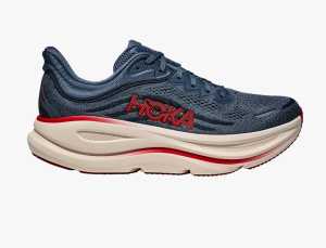 HOKA BONDI WIDE 9 - נעלי ספורט גברים בונדי 9 רחבות בצבע ענן רעם/ורמיליון