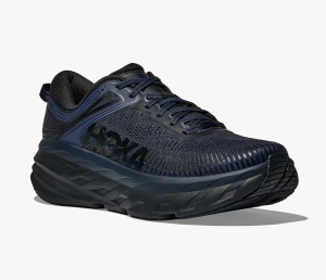 Hoka Bondi 7 - נעלי ספורט גברים הוקה בונדי 7 בצבע ורסיטי נייבי/שחור