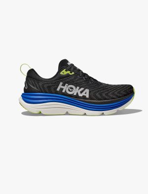 HOKA נעלי ריצה הוקה לגברים (רחבות) HOKA Gaviota 5 Wide - שחור/כחול