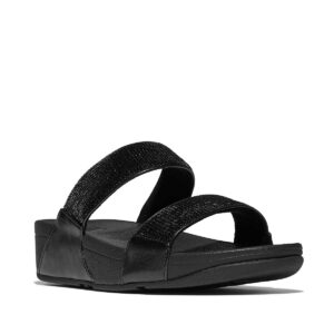 FitFlop Lulu Sparkle Slide שחור Women product shot