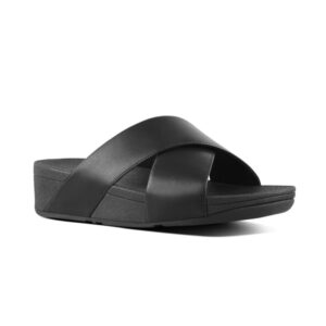 FitFlop Lulu Cross Slide שחור Women product shot