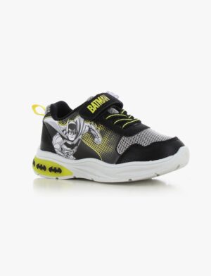 Mighty באטמן Batman LED Sneakers Black Grey שחור אפור Kids product shot