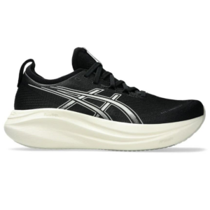 Asics Gel Nimbus 27 אסיקס נעלי ריצה לנשים נימבוס 27 צבע שחור לבן